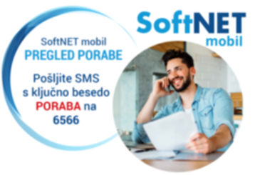 Pregled porabe Softnet mobil